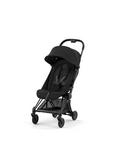 Cybex COYA Compact Pushchair & Cloud T i-Size Car Seat with Adaptors Bundle, Sepia Black