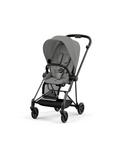 Cybex Mios Pushchair, Carrycot & Cloud T PLUS i-Size Car Seat with Base T Bundle, Black/ Grey