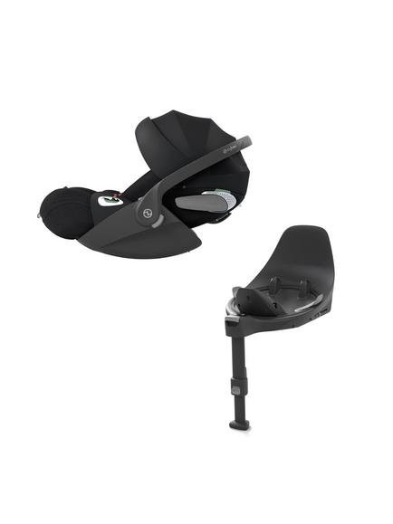 Cybex Cloud T i-Size Rotating Baby Car Seat & Base T Bundle, Sepia Black, 