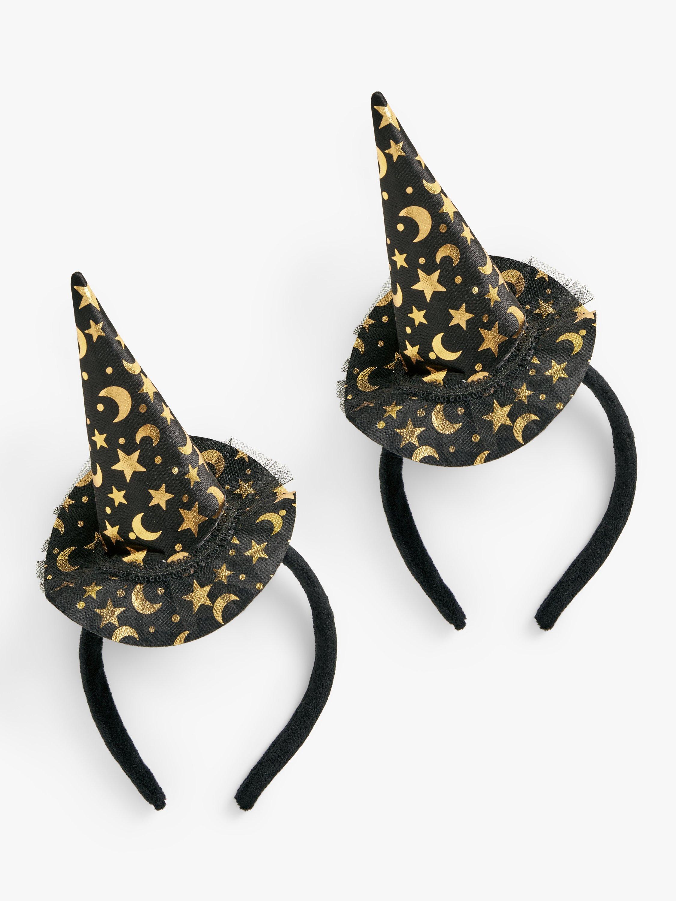 John Lewis Star Witch Hat Headband, x2