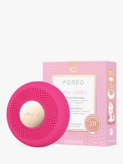 FOREO UFO 3 LED Deep Hydration Facial Device, Fuchsia Bundle with Gift, 