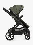 iCandy Peach 7 Pushchair & Accessories with Cybex Cloud T Baby Car Seat and Base T Bundle, Ivy/Black