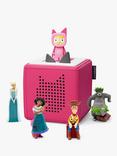 tonies Toniebox Starter Set with 4 Disney Audio Characters Bundle, Pink