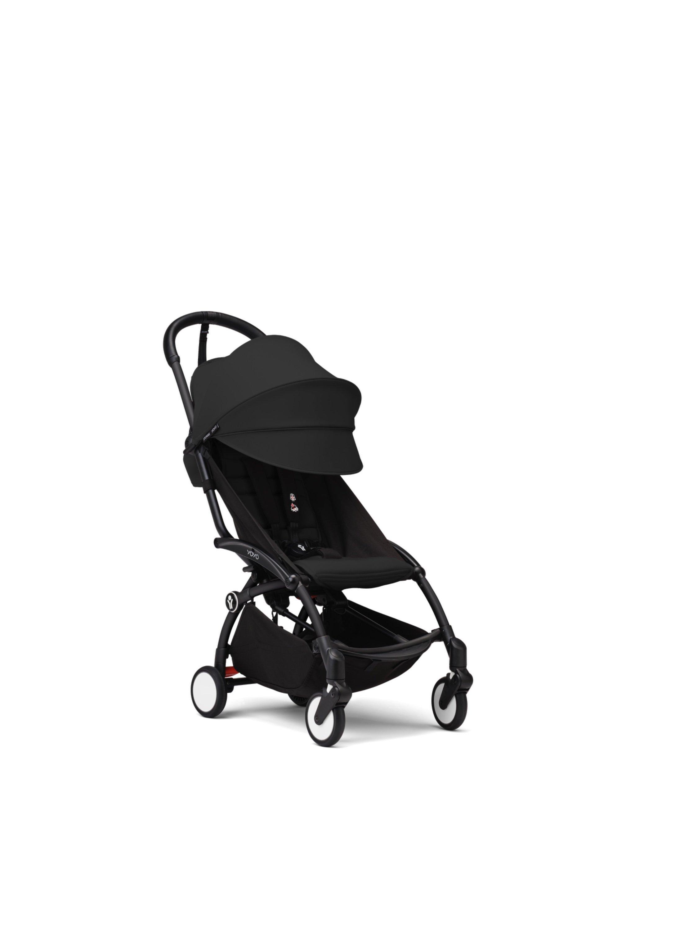 Stokke YOYO³ Pushchair Frame and 6+ Colour Pack, Black