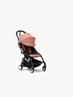 Stokke YOYO³ Pushchair Frame and 6+ Colour Pack, Black/Ginger, 