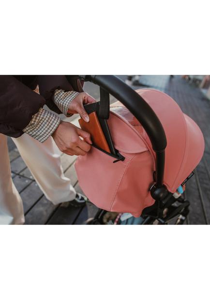 Stokke YOYO³ Pushchair Frame and 6+ Colour Pack, Black/Ginger - view 2, 