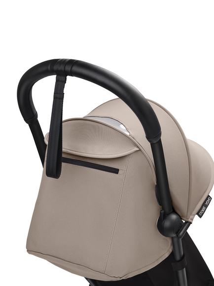 Stokke YOYO³ Pushchair Frame and 6+ Colour Pack, Black/Taupe - view 2, 