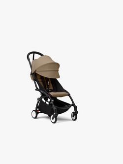 Stokke YOYO³ Pushchair Frame and 6+ Colour Pack, Black/Toffee, 