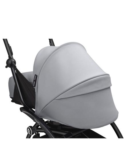 Stokke YOYO³ Pushchair Frame, Newborn Pack and 6+ Colour Pack, Black/Stone - view 2, 