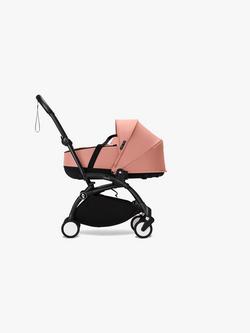 Stokke YOYO³ Pushchair Frame, Newborn Shell and 6+ Colour Pack, Black/Ginger - view 2, 