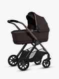 Silver Cross Reef 2 Special Edition Pushchair & Accessories with Silver Cross Dream i-Size Baby Car Seat, Motion All-Size 2 i-Size Car Seat and Dream ISOFIX Base Bundle, Ganache/Black