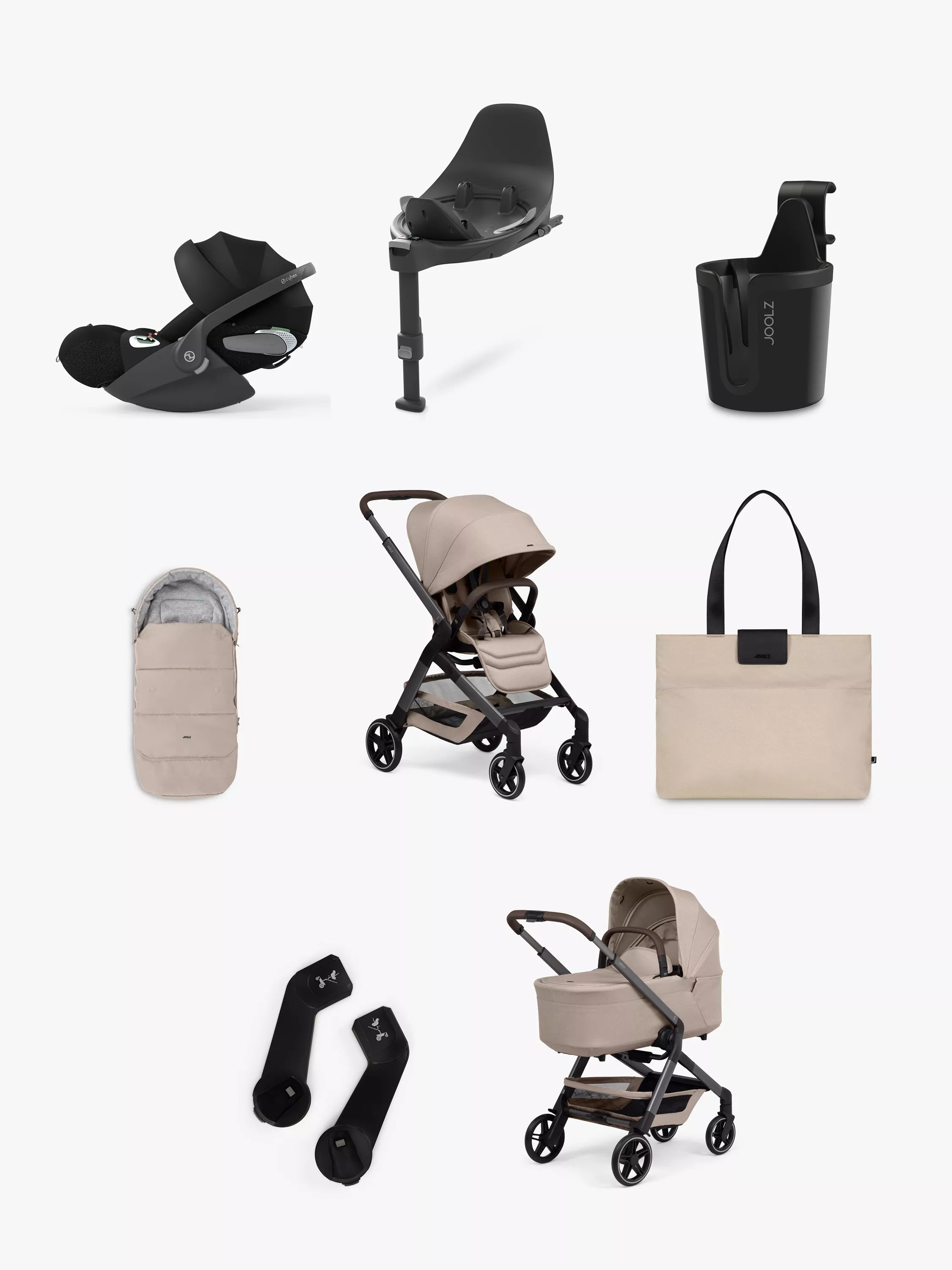 Joolz Hub 2 Pushchair, Carrycot and Access...