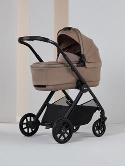 Silver Cross Reef 2 Pushchair, Carrycot & Accessories with Cybex Cloud T Car Seat and Base T Bundle, Mocha/Black - view 2, 