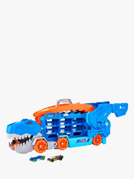 Hot Wheels City Ultimate Hauler & Race Ready 5 Car Pack Bundle - view 2, 