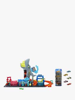 Hot Wheels City Car Wash & Race Ready 5 Car Pack Bundle, 