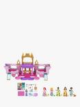 Disney Princess Carriage to Castle Playset with 10 Princess & Friends Figures