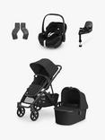 Uppababy Vista V3 Pushchair with Maxi-Cosi Pebble Pro2 Baby Car Seat and Base Bundle, Jake