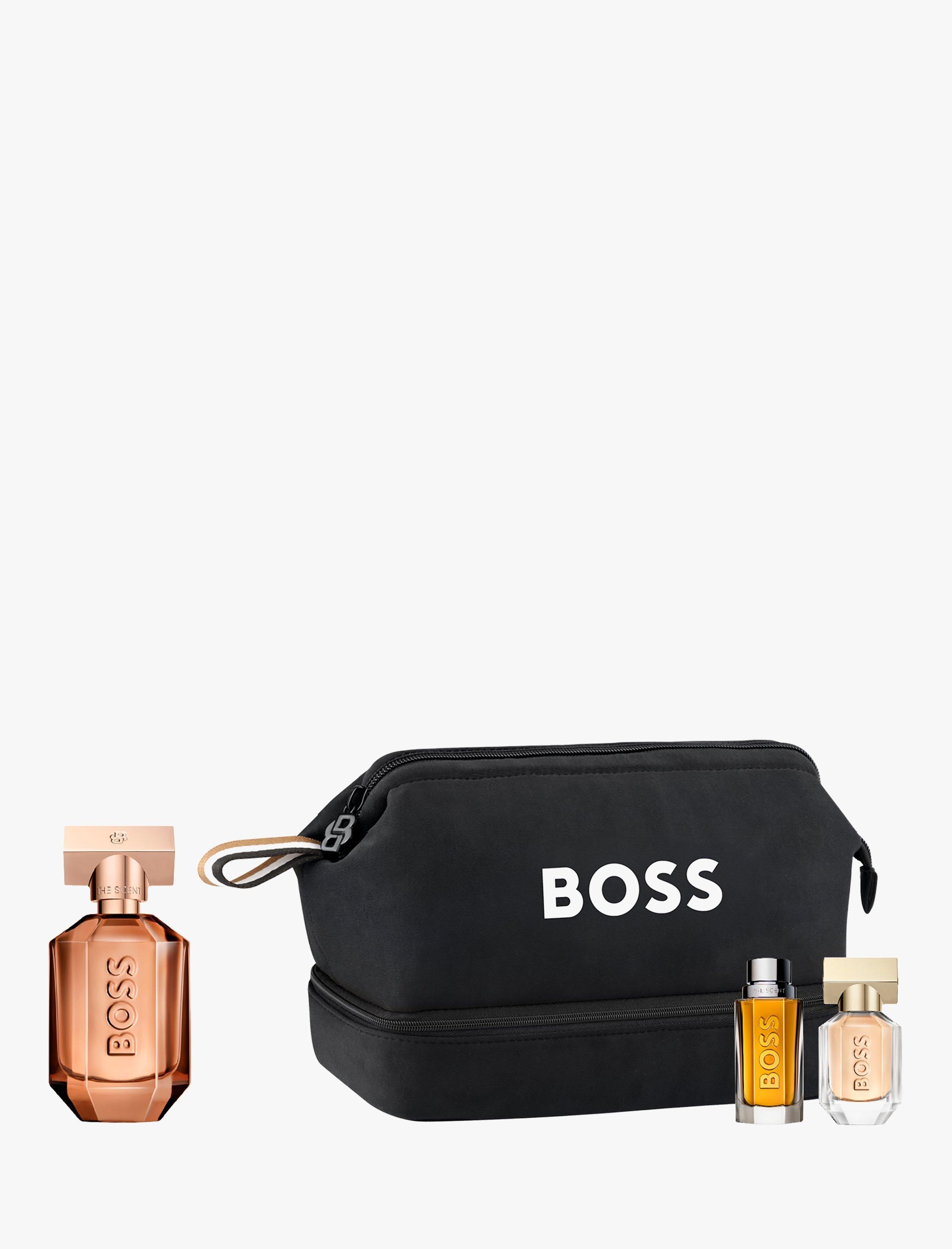 Product image 1 of 1, which shows HUGO BOSS BOSS The Scent Parfum for Her, 50ml Bundle with Gift