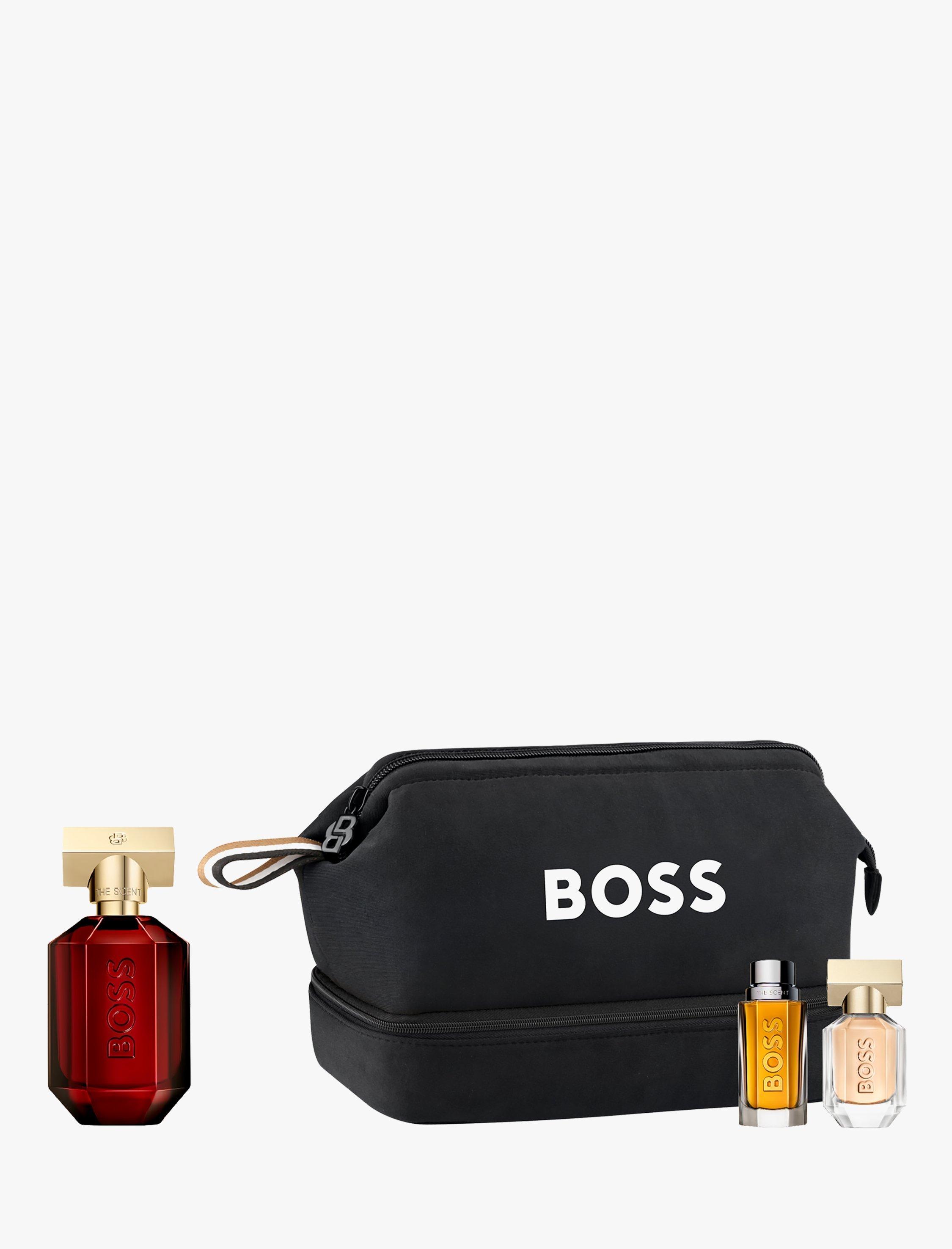 Product image 1 of 1, which shows HUGO BOSS BOSS The Scent Elixir Parfum Intense for Her, 50ml Bundle with Gift