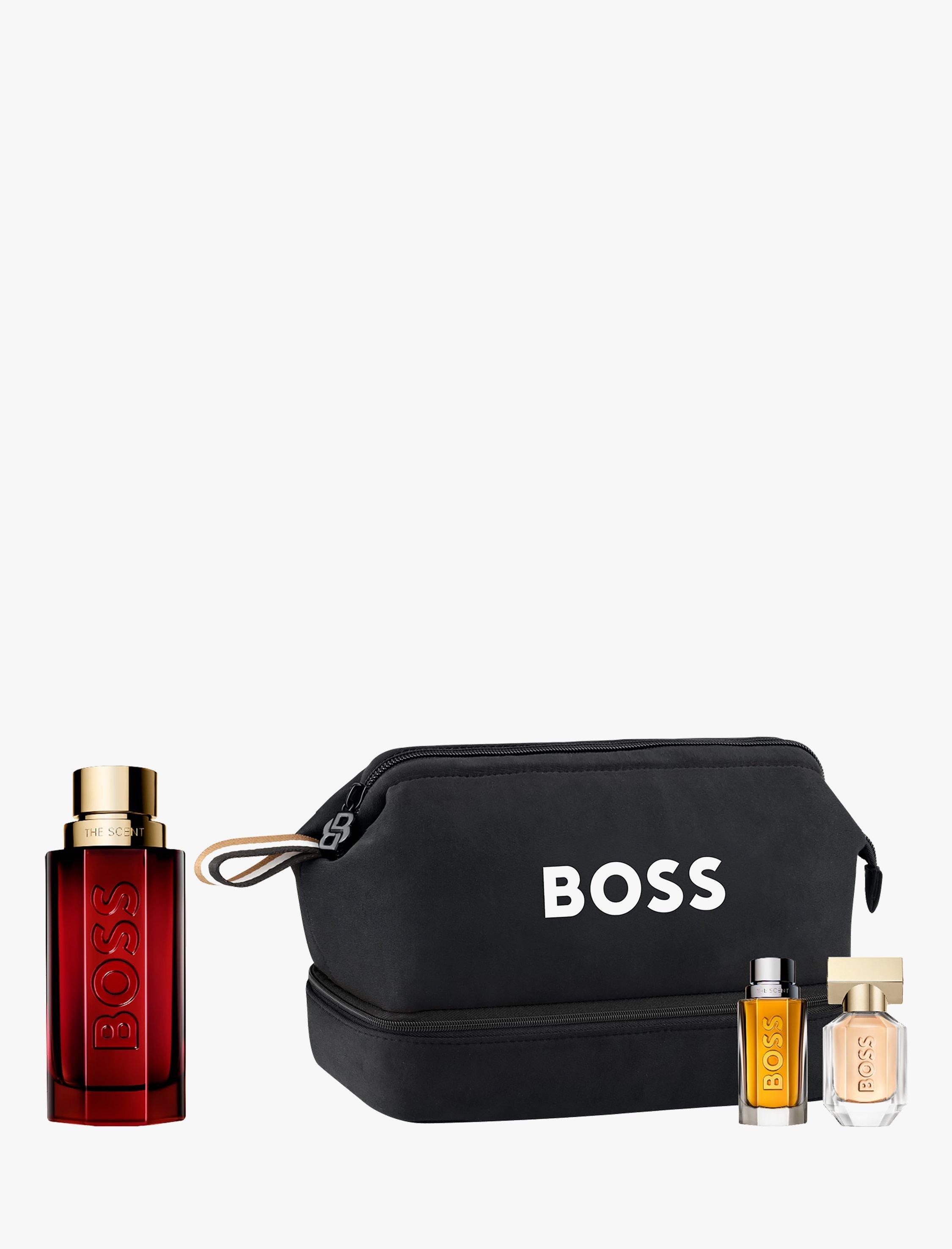 Product image 1 of 1, which shows HUGO BOSS BOSS The Scent Elixir Parfum Intense for Him, 100ml Bundle with Gift