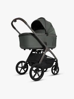 Silver Cross Cove Pushchair and Accessories with Cybex Cloud T i-Size Baby Car Seat and Base T 360 Rotating ISOFIX Car Seat Base, Pewter/Sepia Black - view 2, 