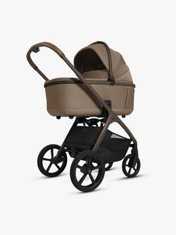 Silver Cross Cove Pushchair and Accessories with Cybex Cloud T i-Size Baby Car Seat and Base T 360 Rotating ISOFIX Car Seat Base, Maple/Sepia Black - view 2, 