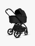 Silver Cross Cove Pushchair and Accessories with Glide Plus 360 i-Size Baby Car Seat and Base Plus 360 ISOFIX Car Seat Base Bundle, Onyx/Black