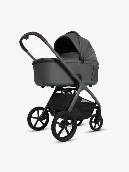 Silver Cross Cove Pushchair and Accessories with Glide Plus 360 i-Size Baby Car Seat and Base Plus 360 ISOFIX Car Seat Base Bundle, Pewter/Black - view 2, 