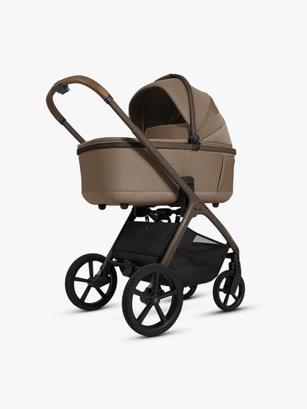 Silver Cross Cove Pushchair and Accessories with Glide Plus 360, Approach Plus 360 i-Size Baby Car Seats and Base Plus 360 ISOFIX Car Seat Base Bundle, Maple/Black - view 2, 