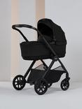 Silver Cross Reef 2 Pushchair, Carrycot and Accessories with Glide Plus 360 Baby Car Seat and Base Plus 360 Car Seat Base Bundle, Space/Black