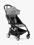 Stokke YOYO³ Pushchair Frame and 6+ Colour Pack, Black/Zebra