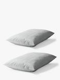 John Lewis Active Anti-Allergy with HeiQ Allergen Tech* Standard Pillow Pair, Soft (1)