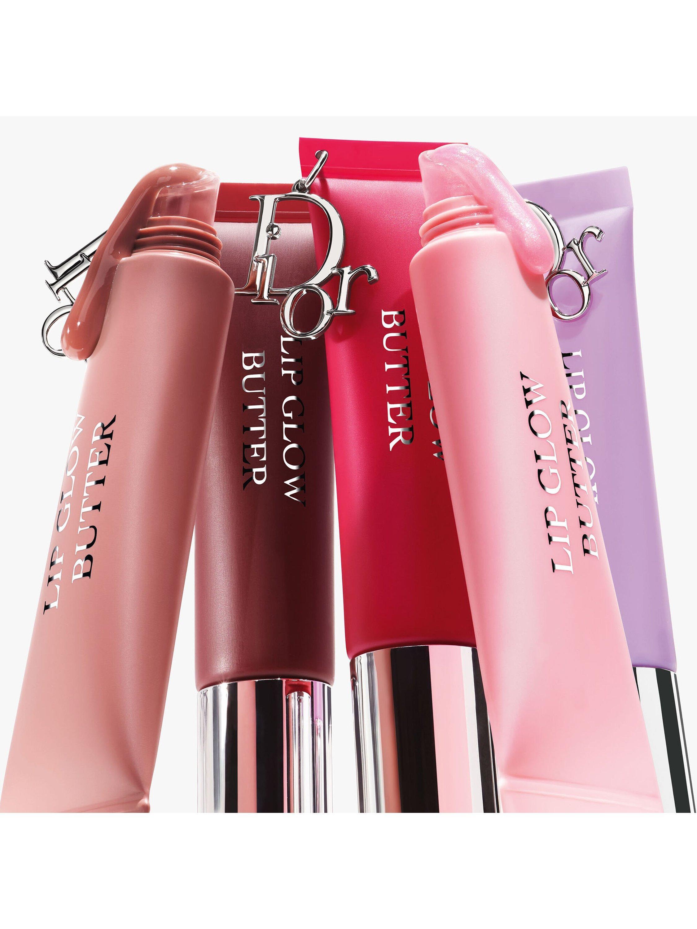 Product image 4 of 5, which shows DIOR Addict Lip Glow Butter 101 Glazed Pink & DIOR Backstage Rosy Glow Blush 001 Pink Bundle