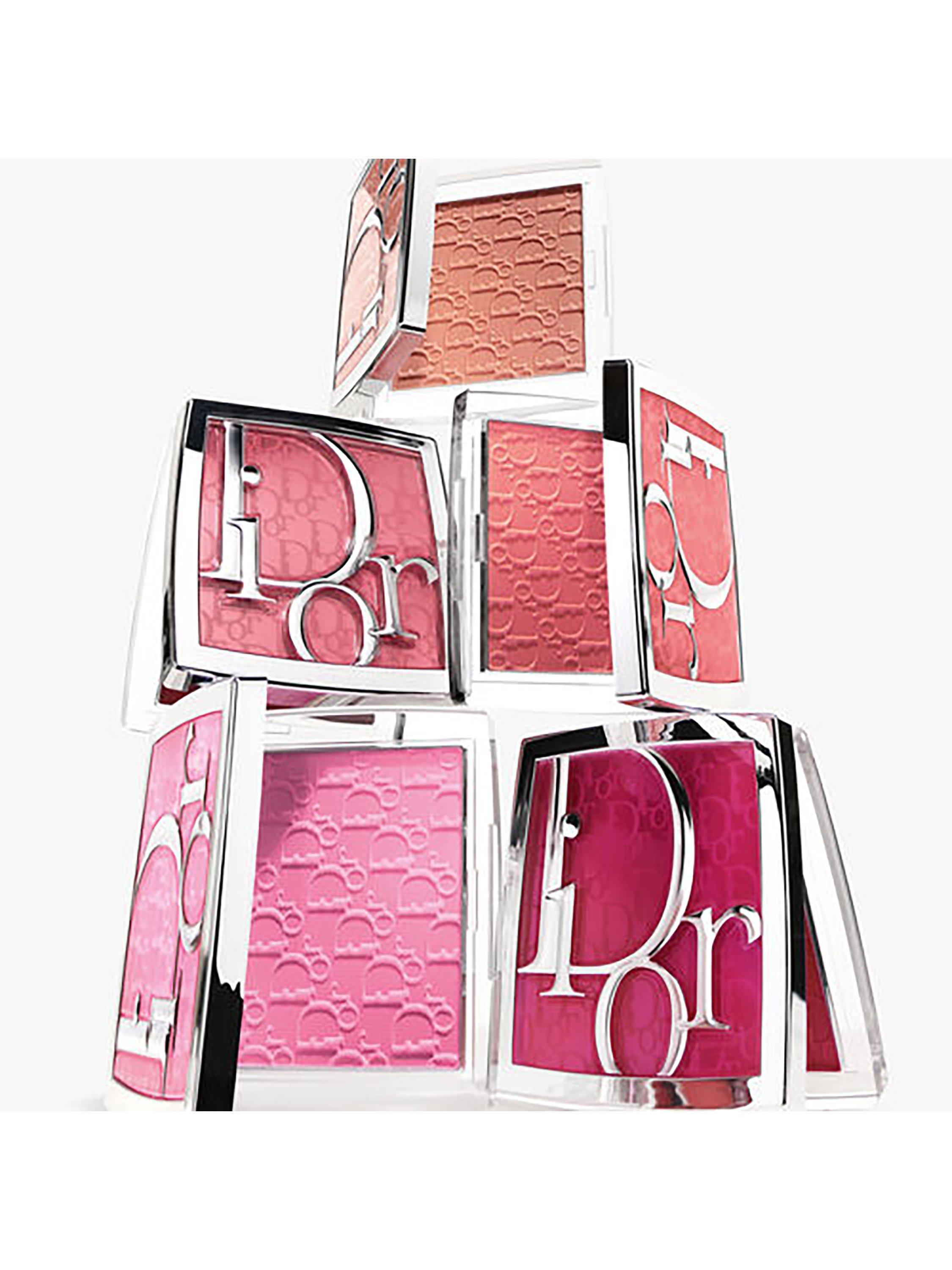 Product image 5 of 5, which shows DIOR Addict Lip Glow Butter 101 Glazed Pink & DIOR Backstage Rosy Glow Blush 001 Pink Bundle