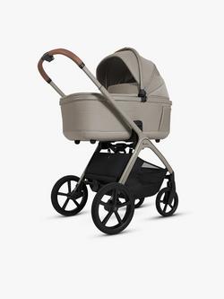 Silver Cross Cove Pushchair and Accessories with Glide Plus 360 i-Size Baby Car Seat and Base Plus 360 ISOFIX Car Seat Base Bundle, Champagne/Natural Taupe - view 2, 