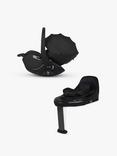 Silver Cross Glide Plus 360 i-Size Baby Car Seat and Base Plus 360 ISOFIX Car Seat Base Bundle, Natural Taupe