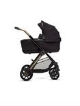 Silver Cross Reef 2 Pushchair, Carrycot and Accessories with Glide Plus 360 Baby Car Seat and Base Plus 360 Car Seat Base Bundle, Espresso/Natural Taupe