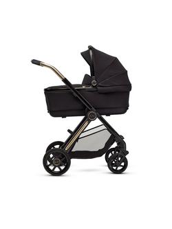 Silver Cross Reef 2 Pushchair, Carrycot and Accessories with Glide Plus 360 and Approach Plus 360 Baby Car Seats and Base Plus 360 Car Seat Base Bundle, Espresso/Natural Taupe - view 2, 