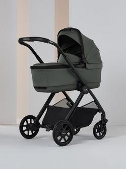 Silver Cross Reef 2 Pushchair, Carrycot & Accessories with Cybex Cloud T Car Seat and Base T Bundle, Pewter/Black - view 2, 