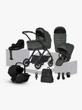 Silver Cross Reef 2 Pushchair & Accessories with Glide Plus 360 i-Size Car Seat & Base, Pewter