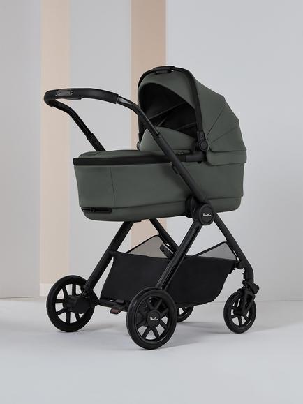 Silver Cross Reef 2 Pushchair & Accessories with Glide Plus 360 i-Size Car Seat & Base Family Bundle, Pewter - view 2, 