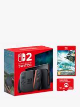 Nintendo Switch 2 256GB Console with Joy-Con 2 and The Legend of Zelda: Tears of the Kingdom and SanDisk microSD Express Card, 256GB, Bundle