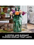 LEGO Bohemian Bundle Botanical Collection 10313 Wildflower Bouquet & 10280 Flower Bouquet for Artistic Home Decor