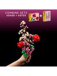 LEGO Rustic Charm Bundle 40725 Cherry Blossoms & Botanicals 40460 Flower Bouquet for Cosy Decor