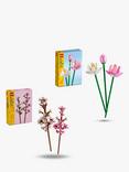 LEGO Zen Bundle Botanicals 40647 Lotus Flowers & 40725 Cherry Blossoms for Tranquil Decor
