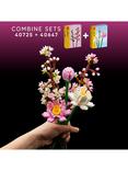 LEGO Zen Bundle Botanicals 40647 Lotus Flowers & 40725 Cherry Blossoms for Tranquil Decor
