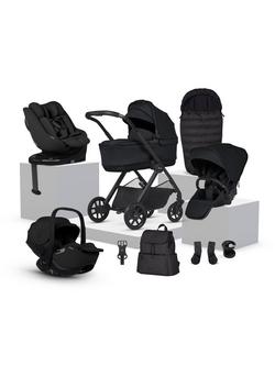 Silver Cross Reef 2 Pushchair & Accessories with Approach Plus & Glide Plus 360 i-Size Car Seat & Base, Space, 