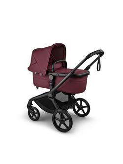 Bugaboo Fox 5 Renew Pushchair & Accessories with Bugaboo Otter by Nuna Car Seat & 360 Base Ultimate Bundle, Dark Cherry - view 2, 