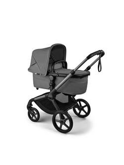 Bugaboo Fox 5 Renew Pushchair & Accessories with Bugaboo Otter by Nuna Car Seat & 360 Base Ultimate Bundle, Moon Grey - view 2, 