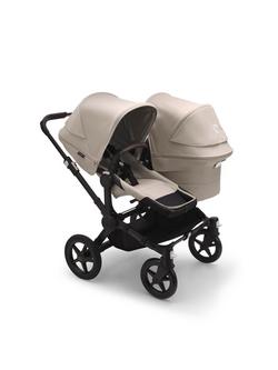 Bugaboo Donkey 5 Duo Pushchair & Carrycot with Bugaboo Otter by Nuna Baby Car Seat & 360 Base Ultimate Bundle, Desert Taupe - view 2, 